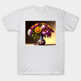 Flowers In One T-Shirt